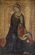 Simone Martini The Madonna From the Annunciation oil